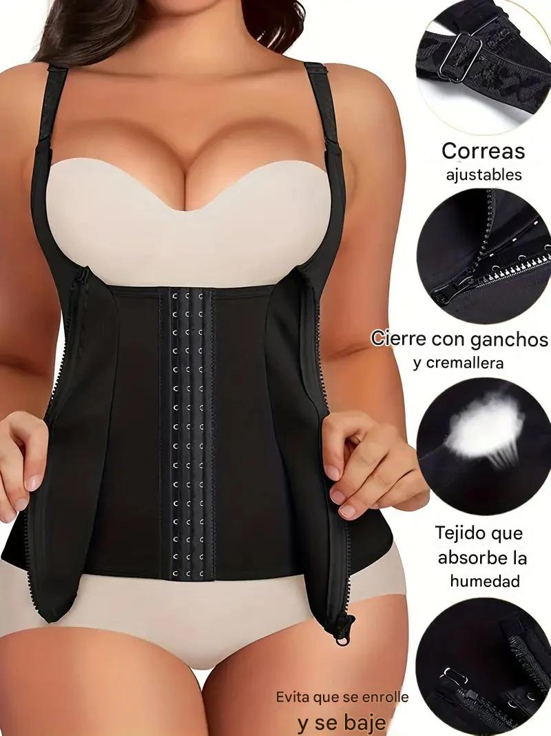 Faja chaleco reductora 4 en 1- contro total