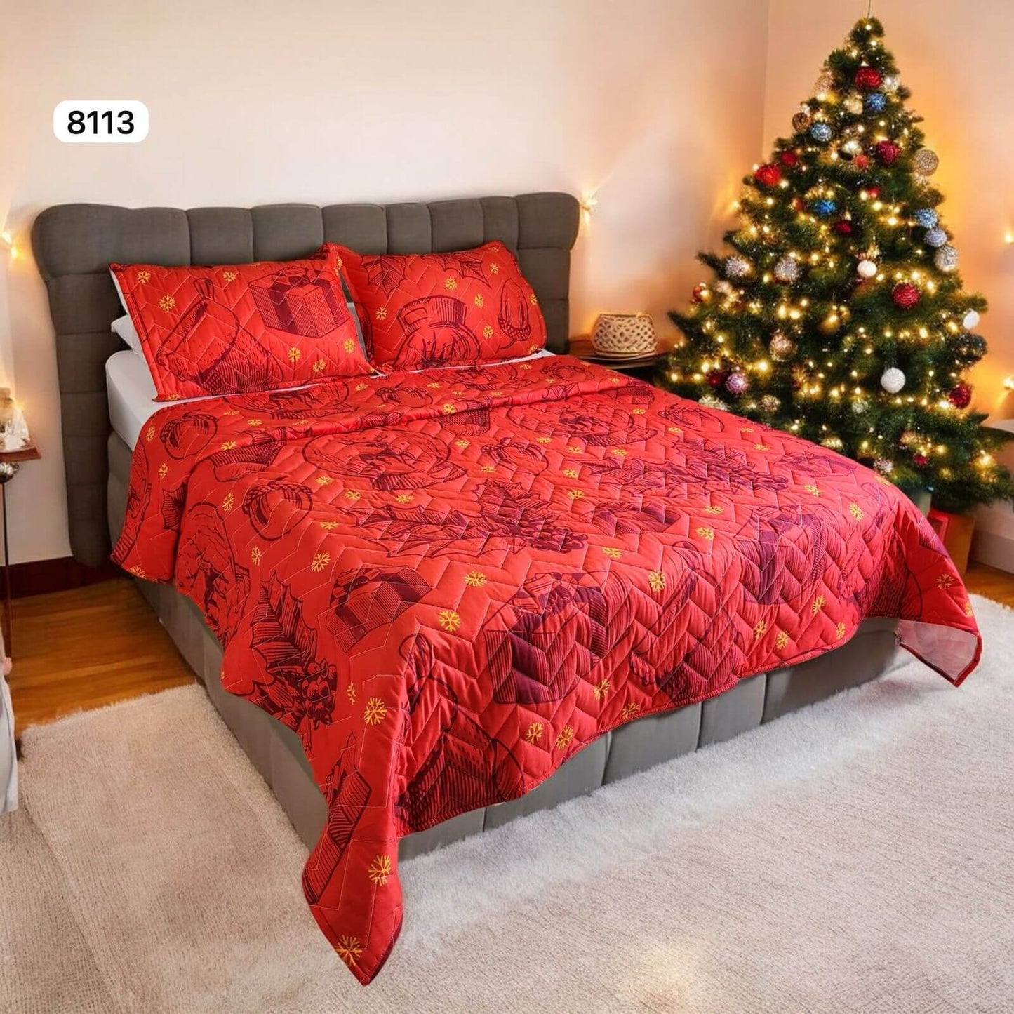 🎅Edredón Navideño Royal Christmas® | Cama Doble – ¡HOY 50% DCTO! 🎁