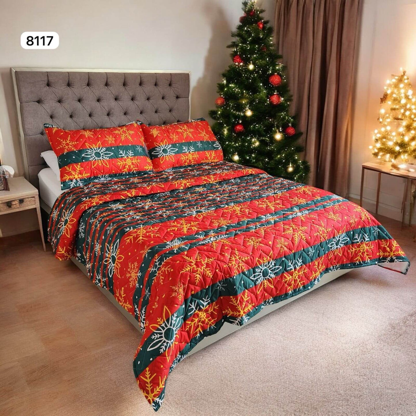 🎅Edredón Navideño Royal Christmas® | Cama Doble – ¡HOY 50% DCTO! 🎁