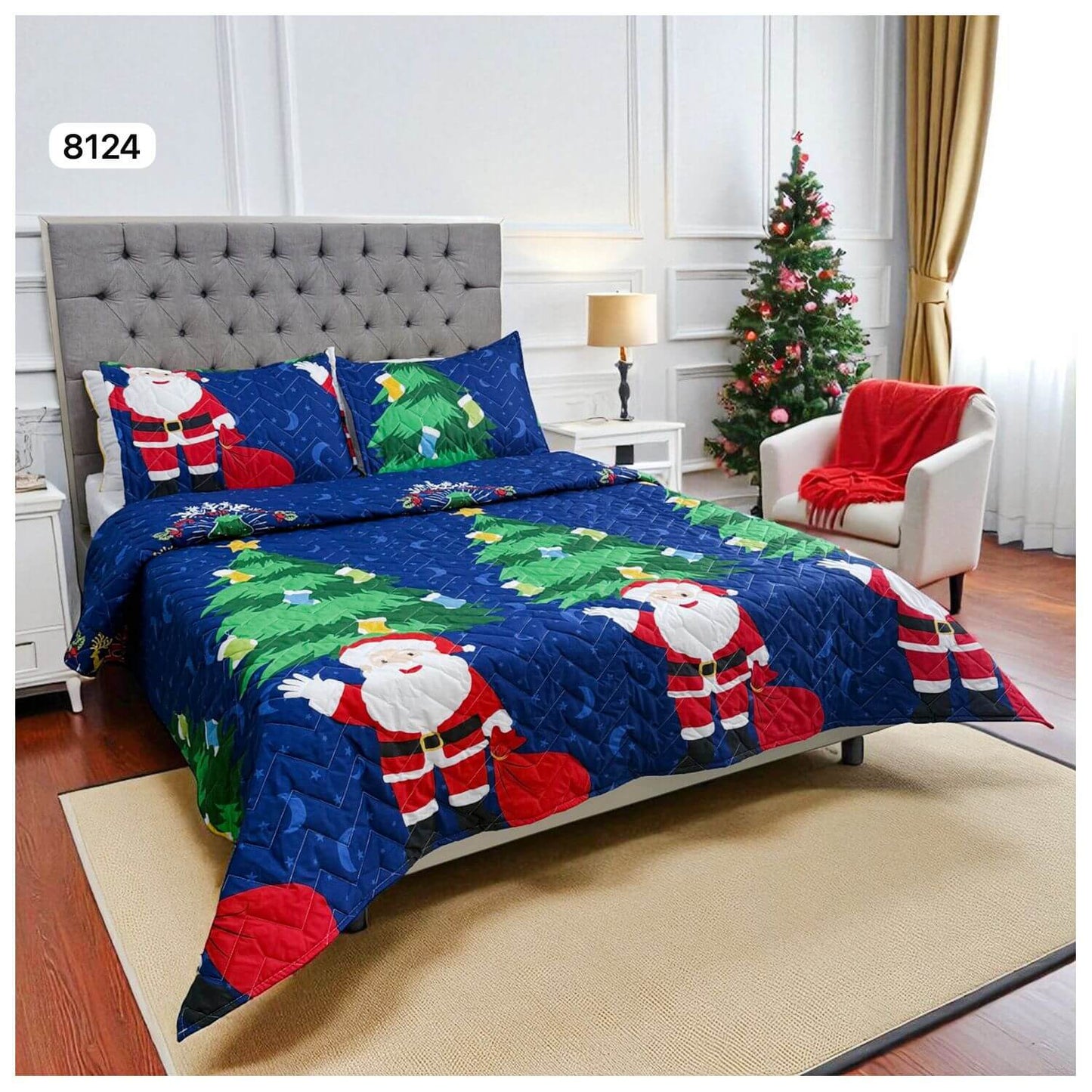 🎅Edredón Navideño Royal Christmas® | Cama Doble – ¡HOY 50% DCTO! 🎁