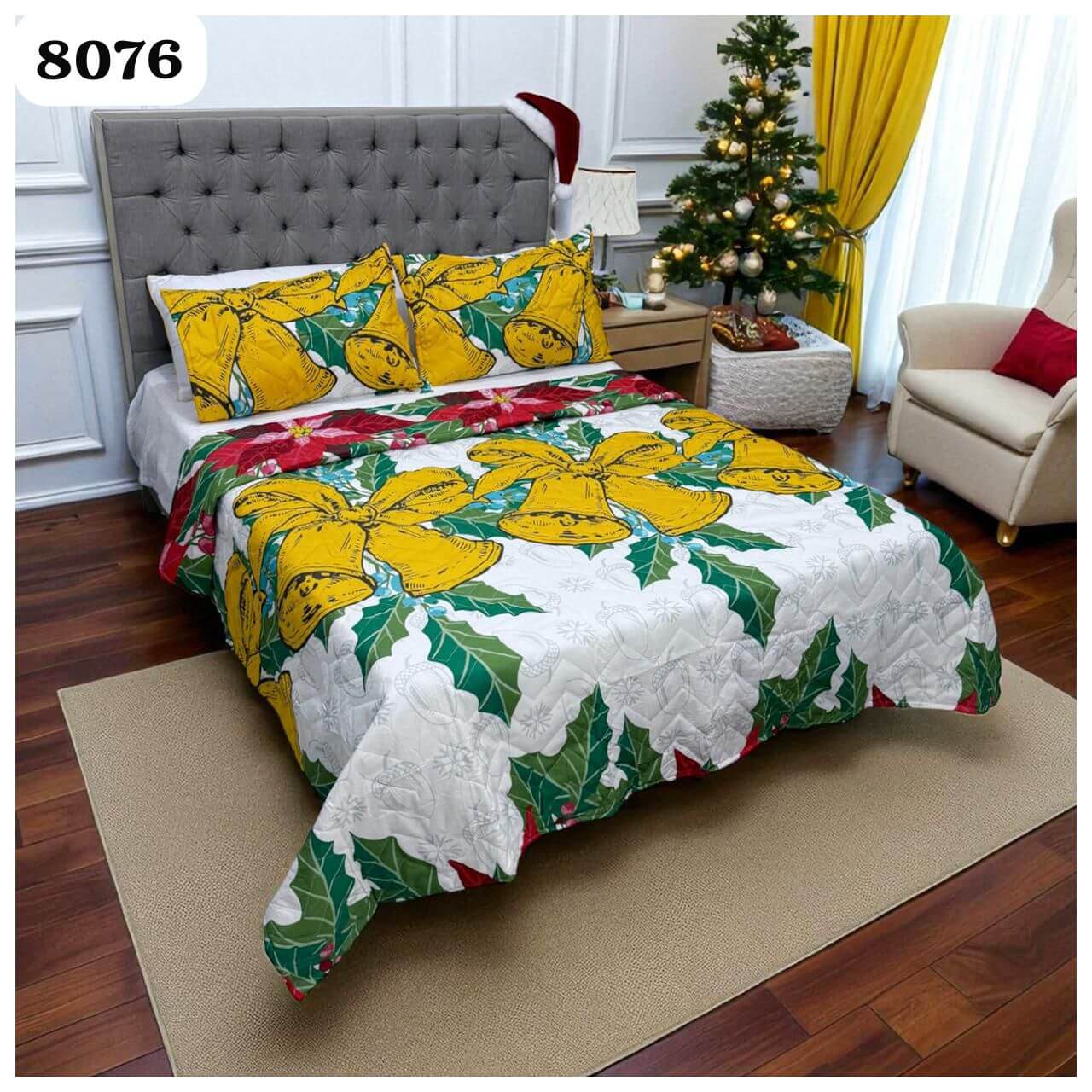 🎅Edredón Navideño Royal Christmas® | Cama Doble – ¡HOY 50% DCTO! 🎁