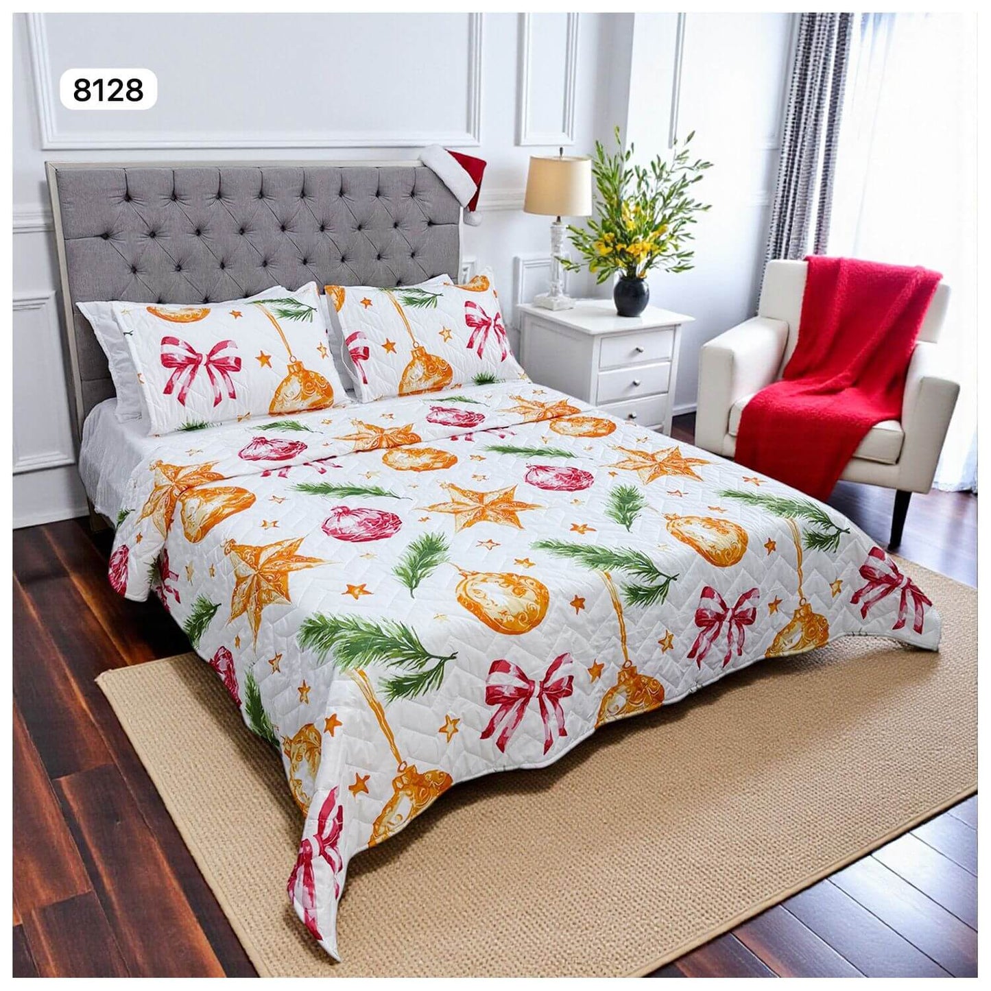 🎅Edredón Navideño Royal Christmas® | Cama Doble – ¡HOY 50% DCTO! 🎁