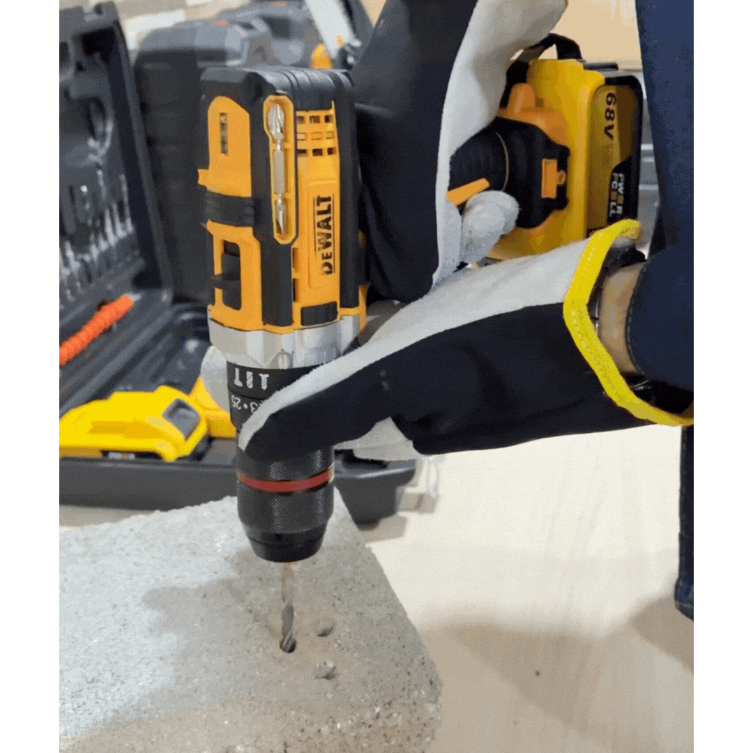 Taladro  inalámbrico DEWALT  de alto rendimiento - 68V - con caja de herramientas 🎁HOY RECIBE REGALO ADICIONAL