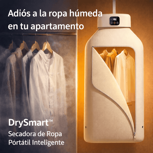 DrySmart™ – Secadora de Ropa Portátil Inteligente