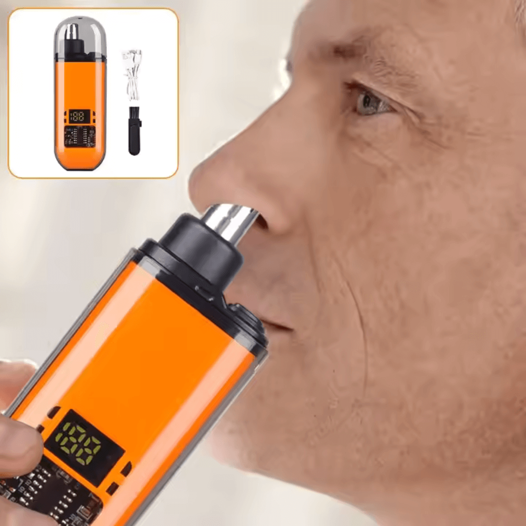 TRIMER NARIZ -RECARGABLE CON PANTALLA