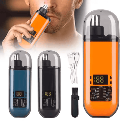 TRIMER NARIZ -RECARGABLE CON PANTALLA