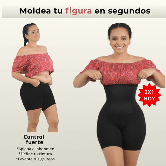 Siluet Pro®– Faja Short Levanta cola-Moldea abdomen y define tu cintura al instante.🎁HOY PAGA 1 LLEVA 2