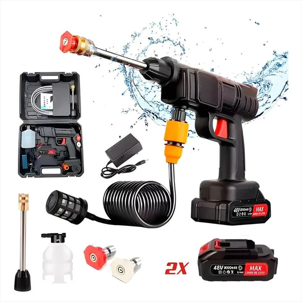 Mega combo PRO Taladro 68V de ato rendimiento + Hidrolavadora 48V🔥HOY 50%DCTO