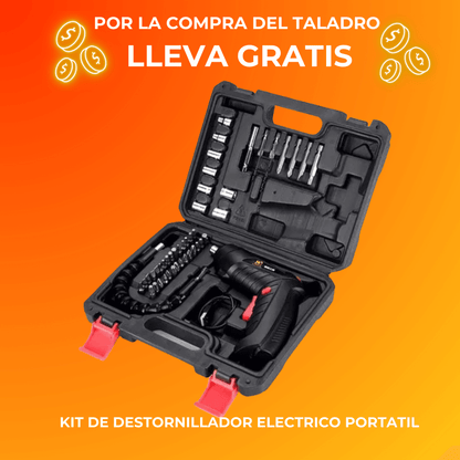 Taladro Percutor 48 Voltios + regalo 🎁HOY 50% DCTO